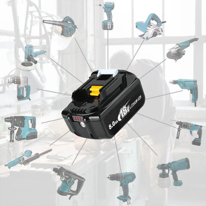 x2 PowerMax 18V Makita Battery Pack 8ah