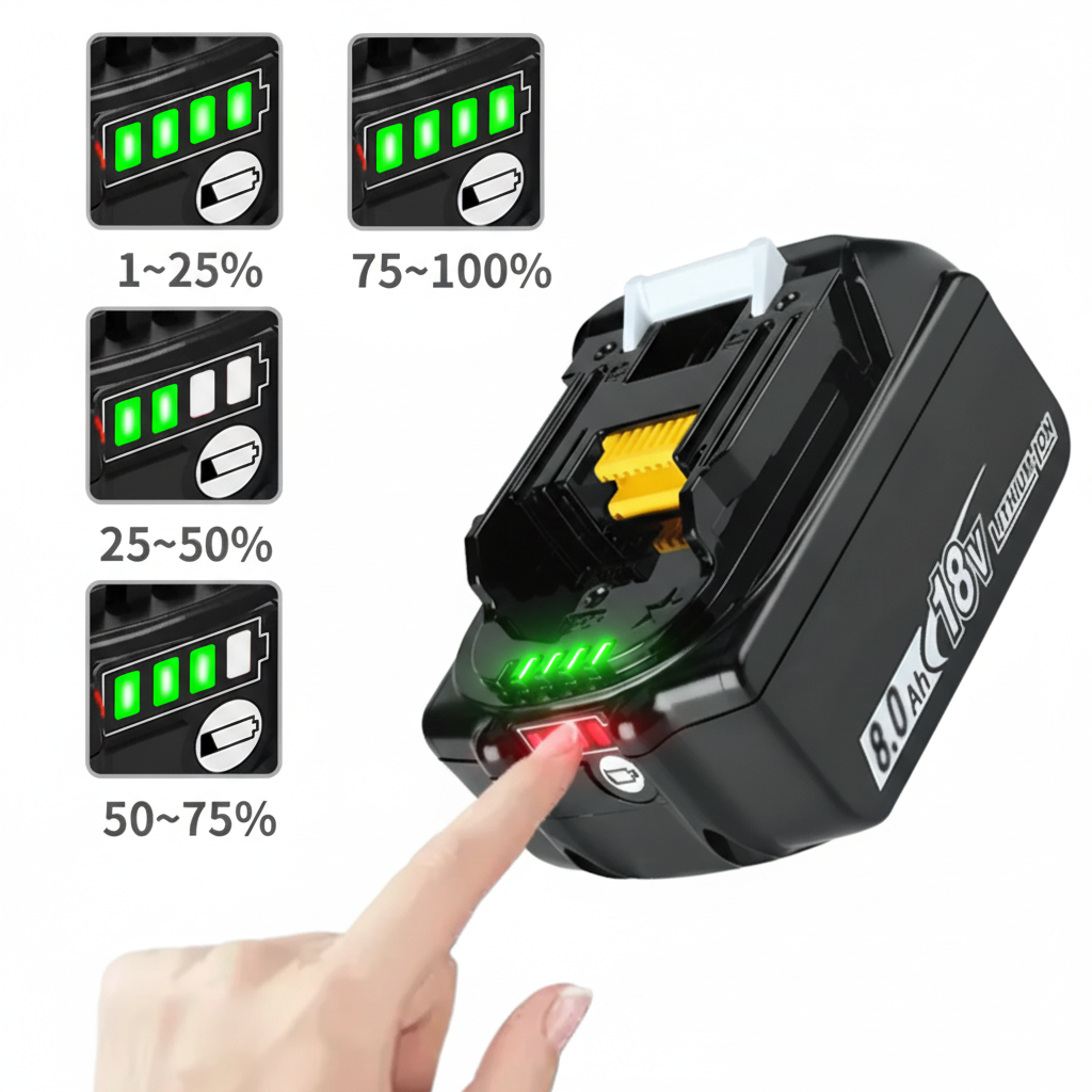 x4 PowerMax 18V Makita Battery Pack 8ah