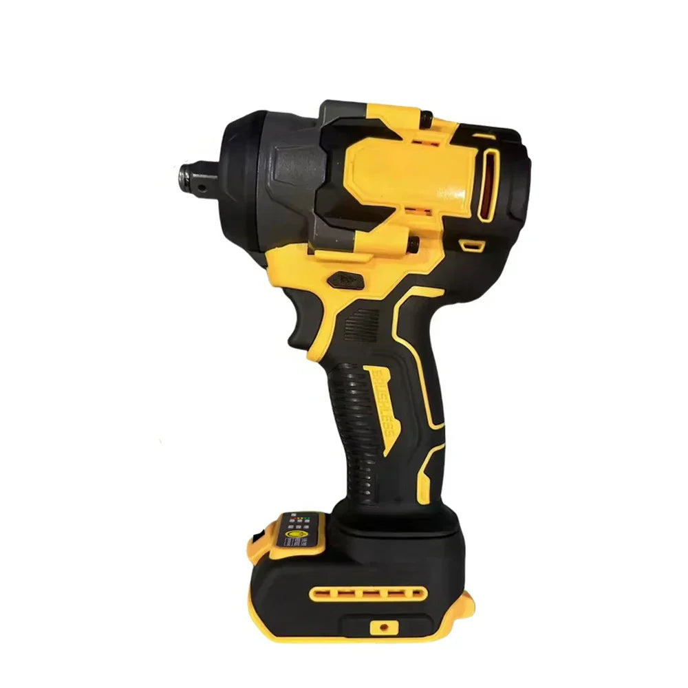 Cordless Brushless Electric Impact Wrench 1200N.M 18V Batteries