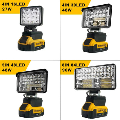 Portable LED Cordless Handheld Light