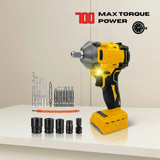 Powerful Brushless Cordless Impact Wrench Torque for DeWalt 18V