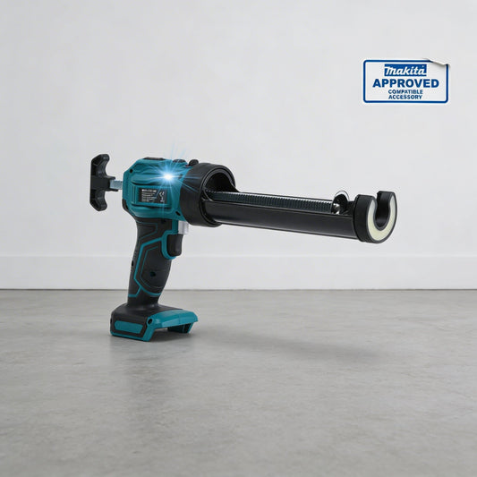 Makita Cordless Electric Caulking Gun 4-Speed Lithium Battery for Glass & Sealants