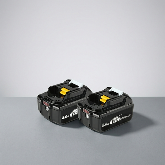 x2 PowerMax 18V Makita Battery Pack 8ah