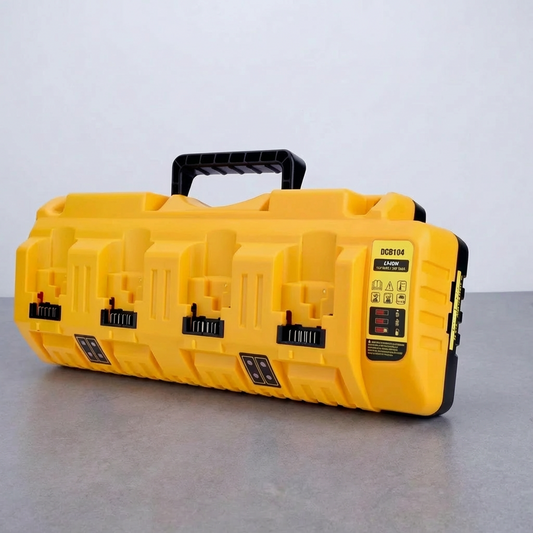 4-Port Fast Lithium-Ion Battery Charging Station for DeWalt 12V 20V