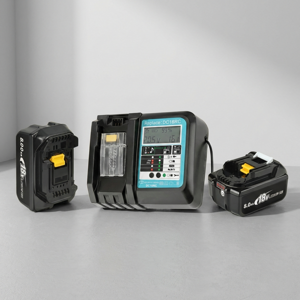 Makita Compatible Power Pack Battery + Charger